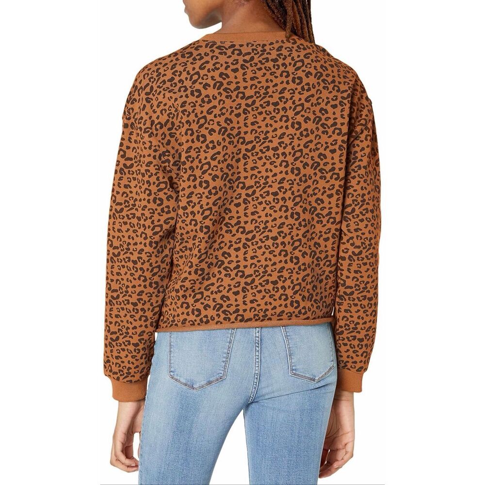 Blank NYC Leopard Print Sweatshirt - Picture 2 of 9